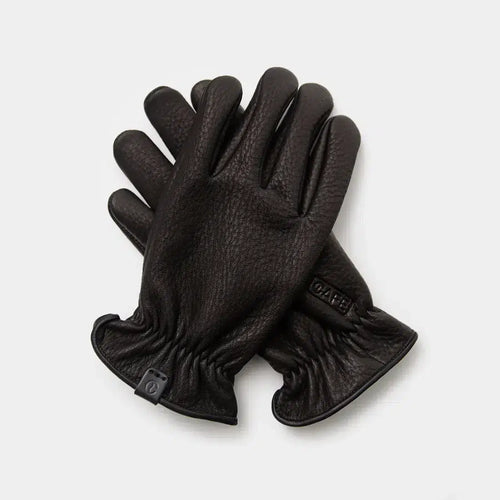Cafe Leather The Original Deerskin Gloves - Black