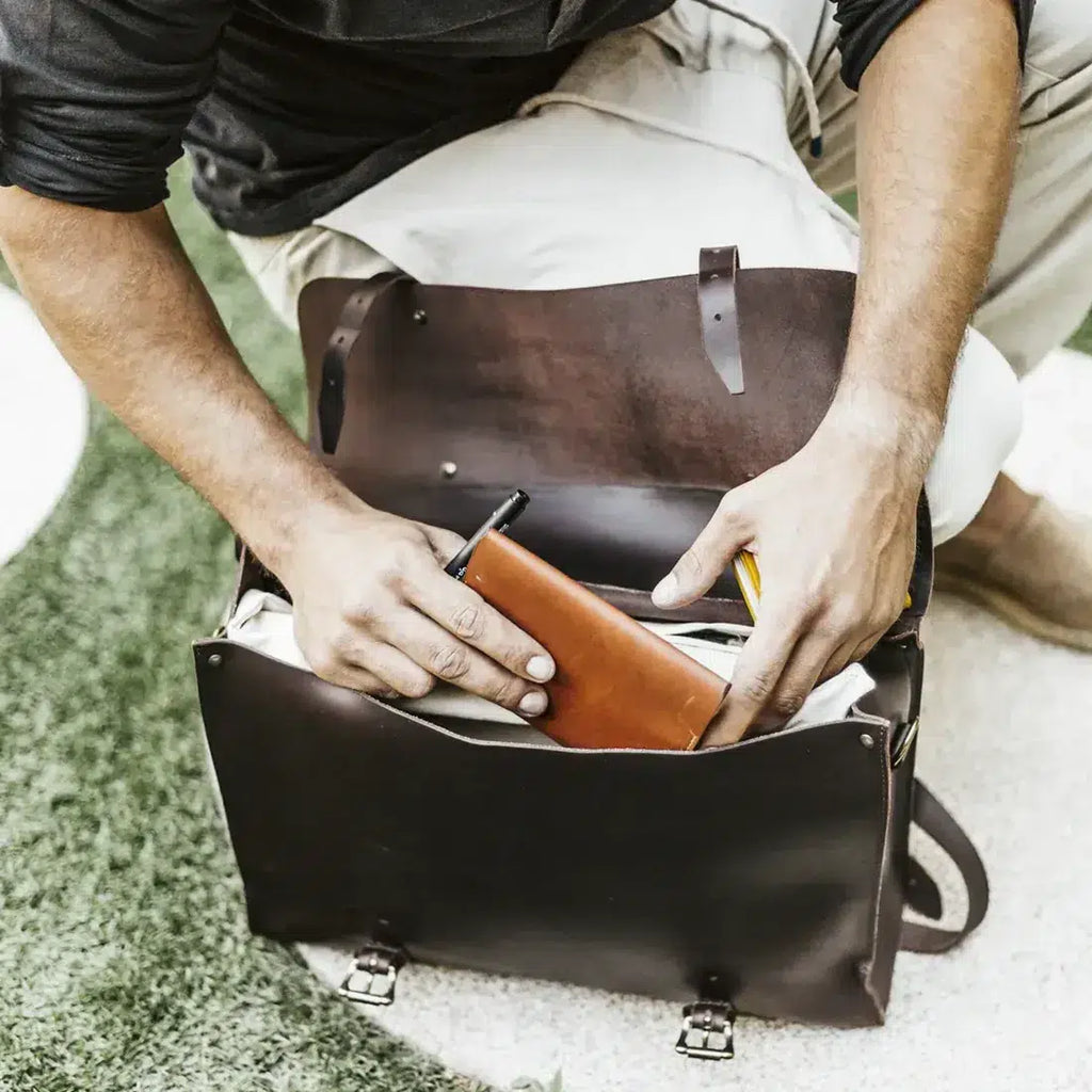 Cafe Leather Travel Tolima Wallet - Roasted (Nâu)