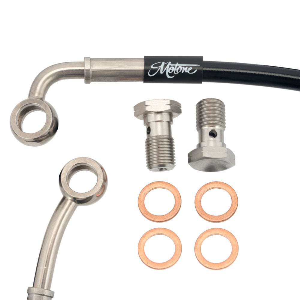 Bộ Giá Đỡ Dời Heo Phanh Sau Motone - Street Twin/SS900/T100/T120 ABS - MTE060