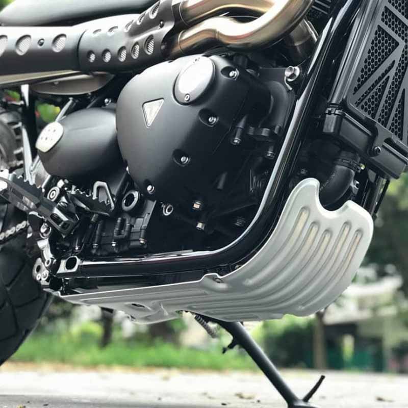 Ốp Bảo Vệ Gầm Motone Defender Sump Guard - Bạc