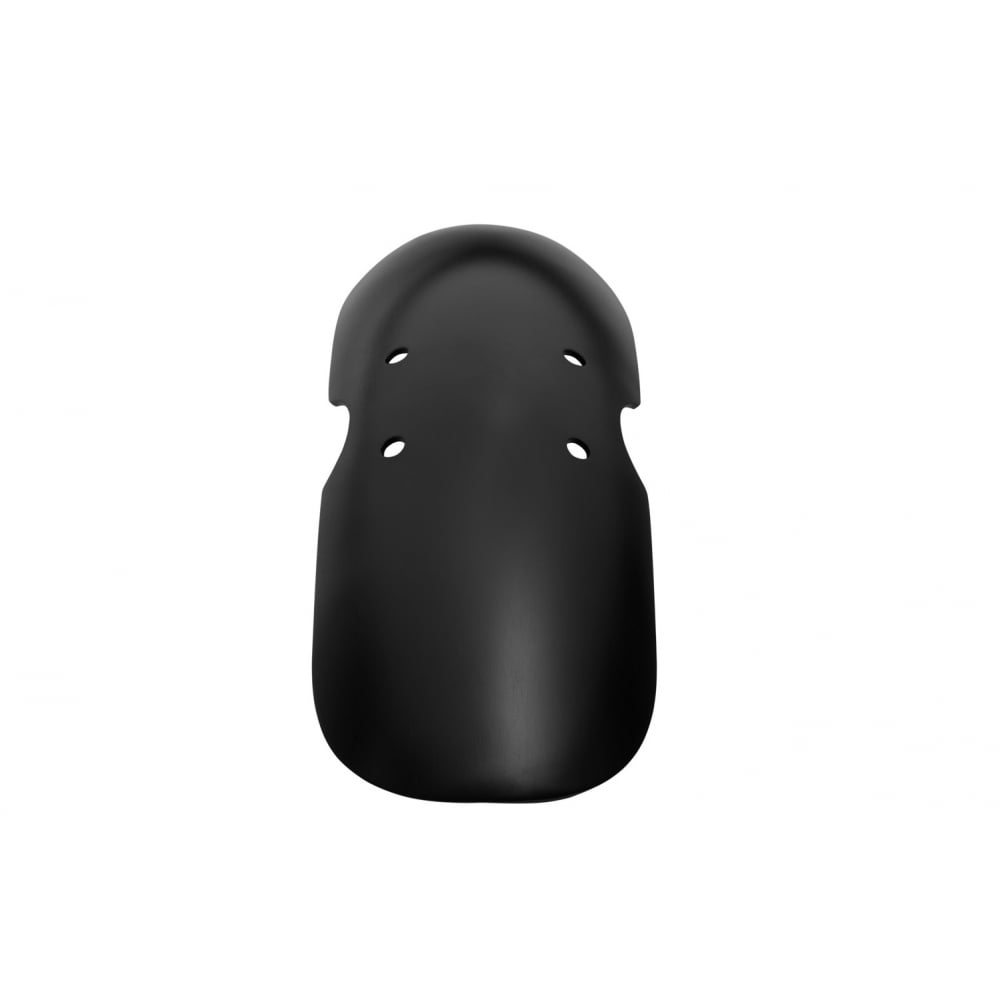 Motone Shorty Front Mudguard - Black Anodized Aluminum - MTE116