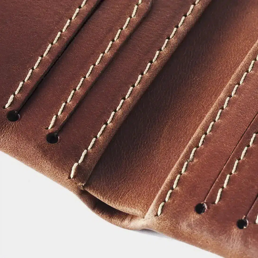 Cafe Leather Costa Rica Slim Wallet - Roasted (Nâu)