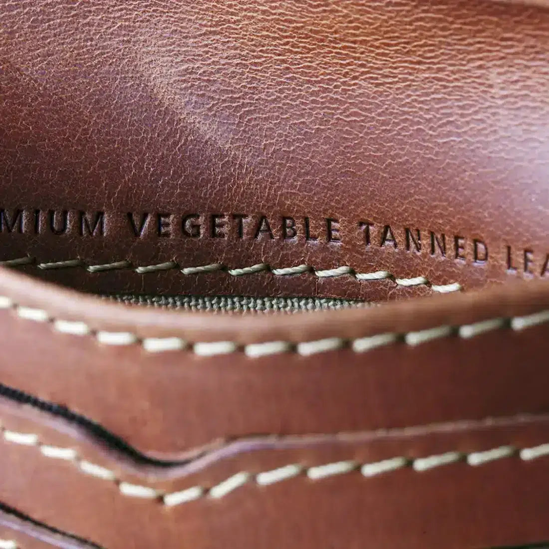Cafe Leather Costa Rica Slim Wallet - Roasted (Nâu)