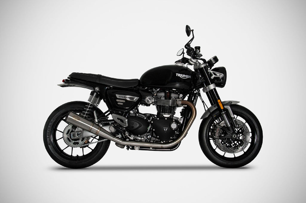 Pô Zard Slip On Carbon End Cap - Speed Twin 1200 (21 - 23)