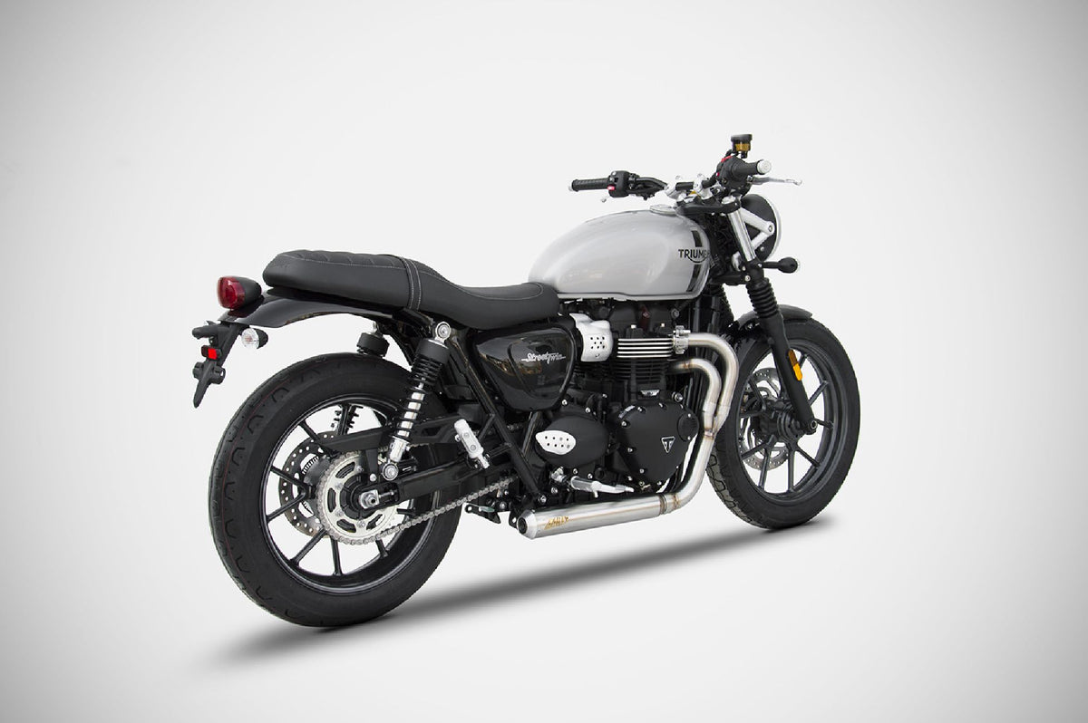 Zard Full System 2>1 Exhaust - Street Twin 900/Speed Twin 900 (16 - 23)