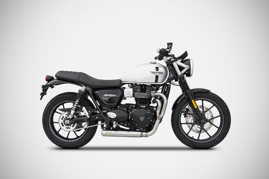 Pô Zard Full System 2>1 - Street Twin 900/Speed Twin 900 (16 - 23)