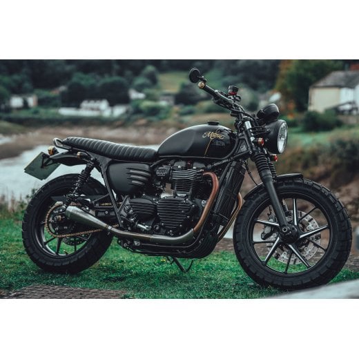 Motone Tanto Chain Guard - CSS006 - Wrinkle Black