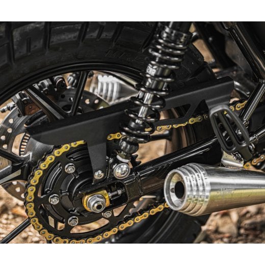 Motone Tanto Chain Guard - CSS006 - Wrinkle Black