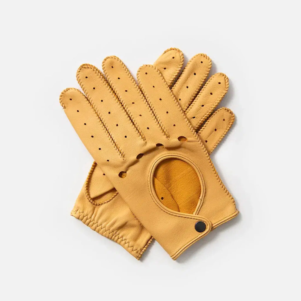 Găng Tay Cafe Leather Triton Driving Gloves - Targa