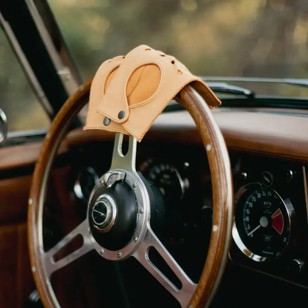 Găng Tay Cafe Leather Triton Driving Gloves - Targa