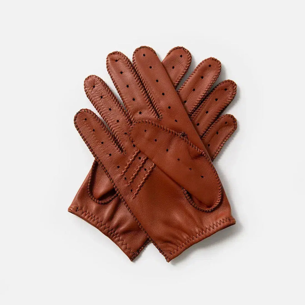 Găng Tay Cafe Leather Triton Driving Gloves - Targa