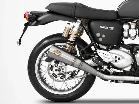 Pô Zard Triumph Thruxton-R 1200 2017-20 - Slip On - Titanium