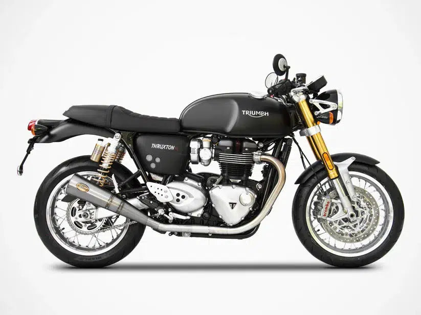 Pô Zard Triumph Thruxton-R 1200 2017-20 - Slip On - Titanium