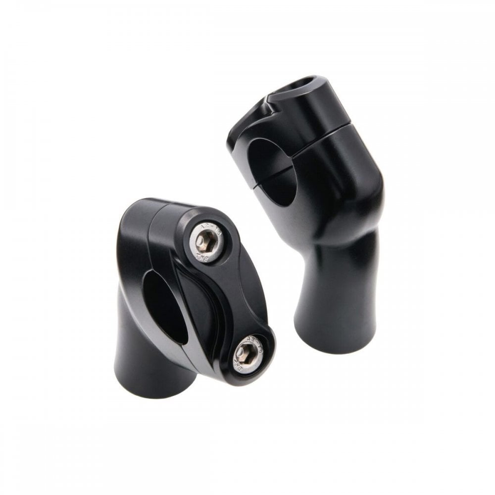 Motone Fat Bar Risers 28.6mm - Black - MTE089