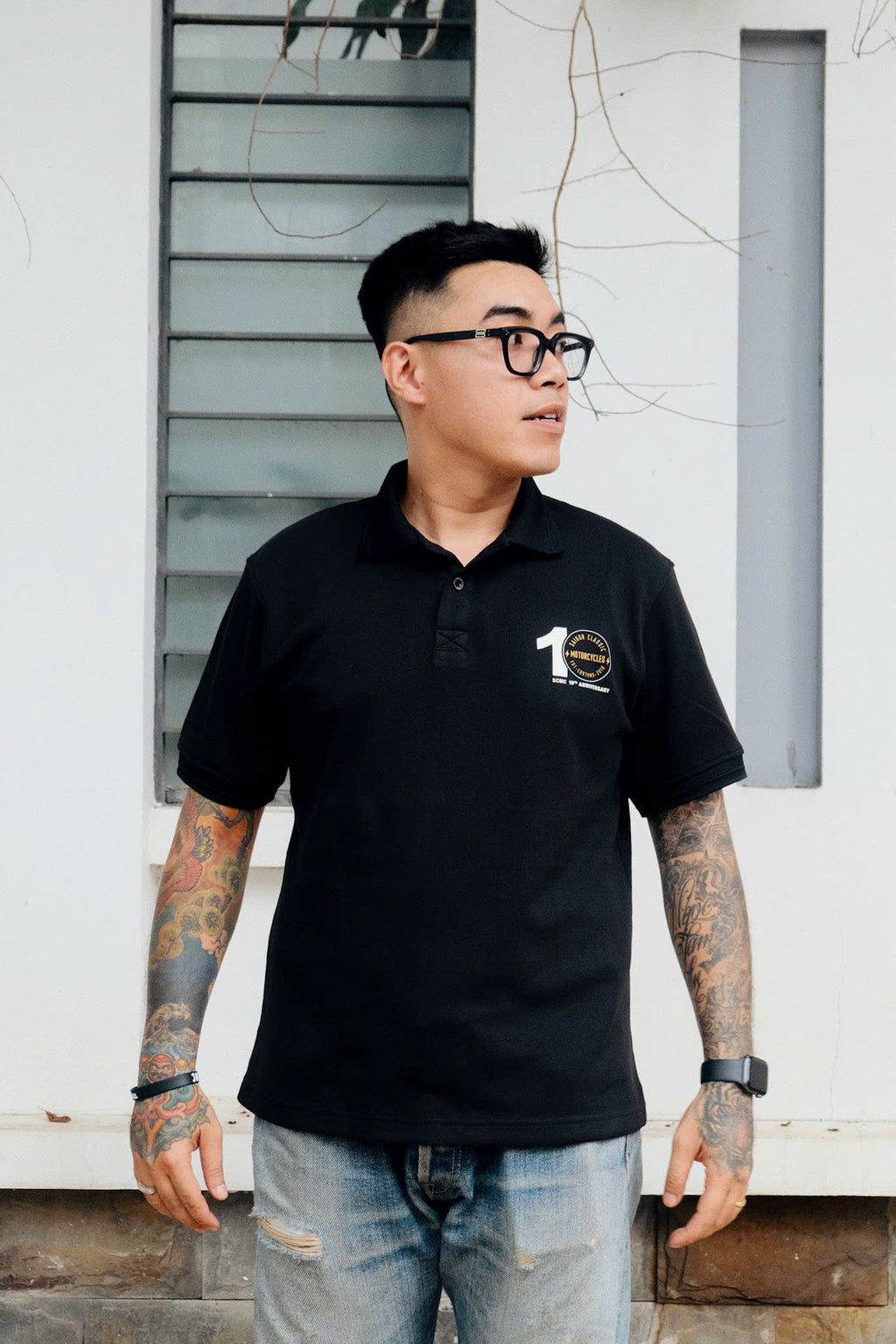 Polo Shirt SCMC 10TH Anniversary - 10YR-PL03 - 2026 Collection