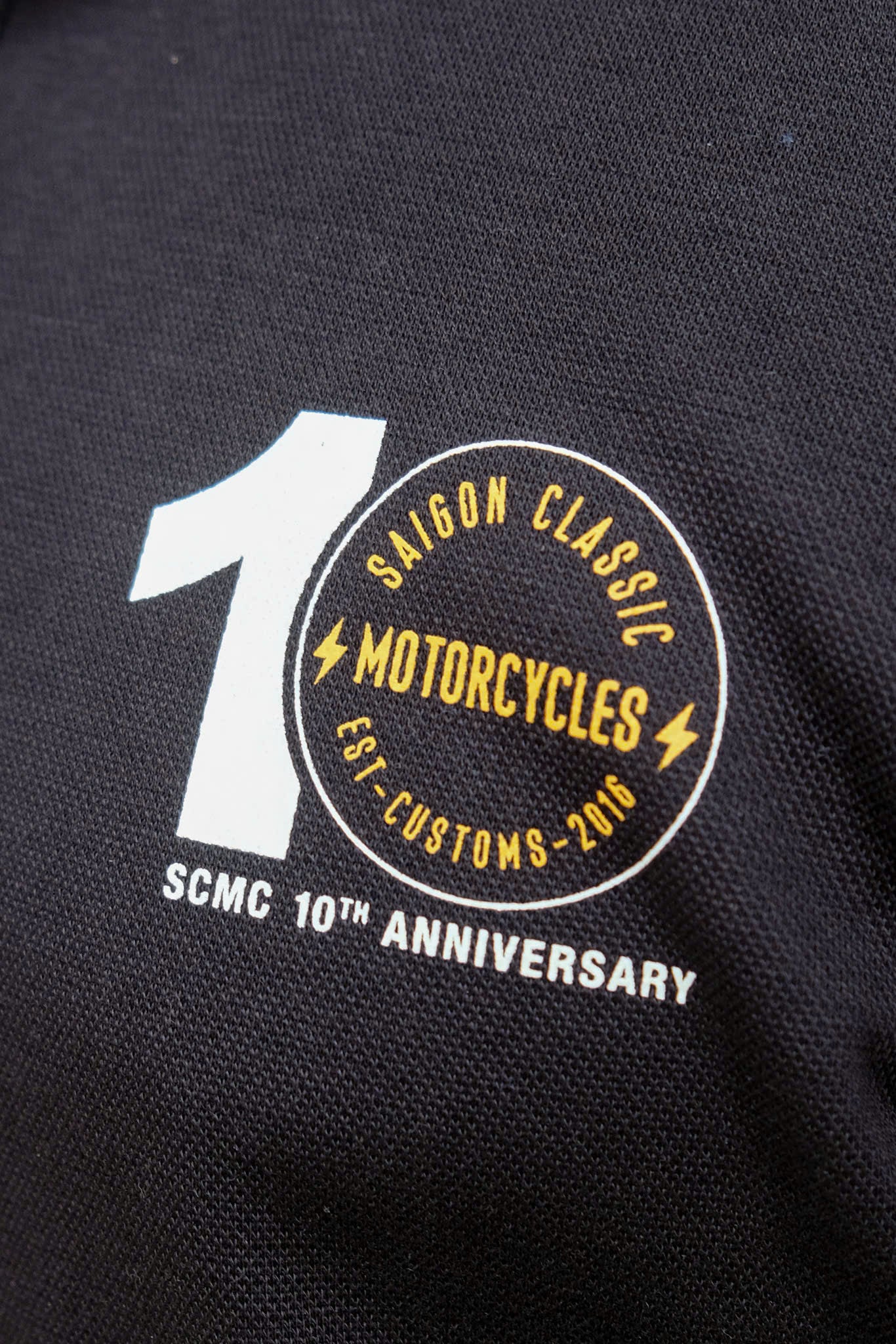 Polo Shirt SCMC 10TH Anniversary - 10YR-PL03 - 2026 Collection