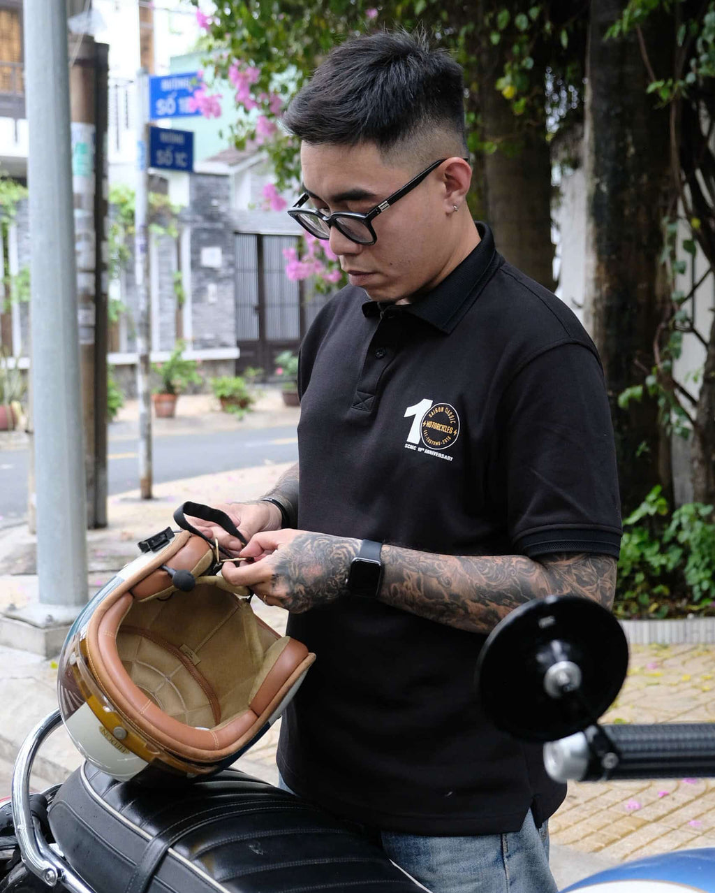 Polo Shirt SCMC 10TH Anniversary - 10YR-PL03 - 2026 Collection