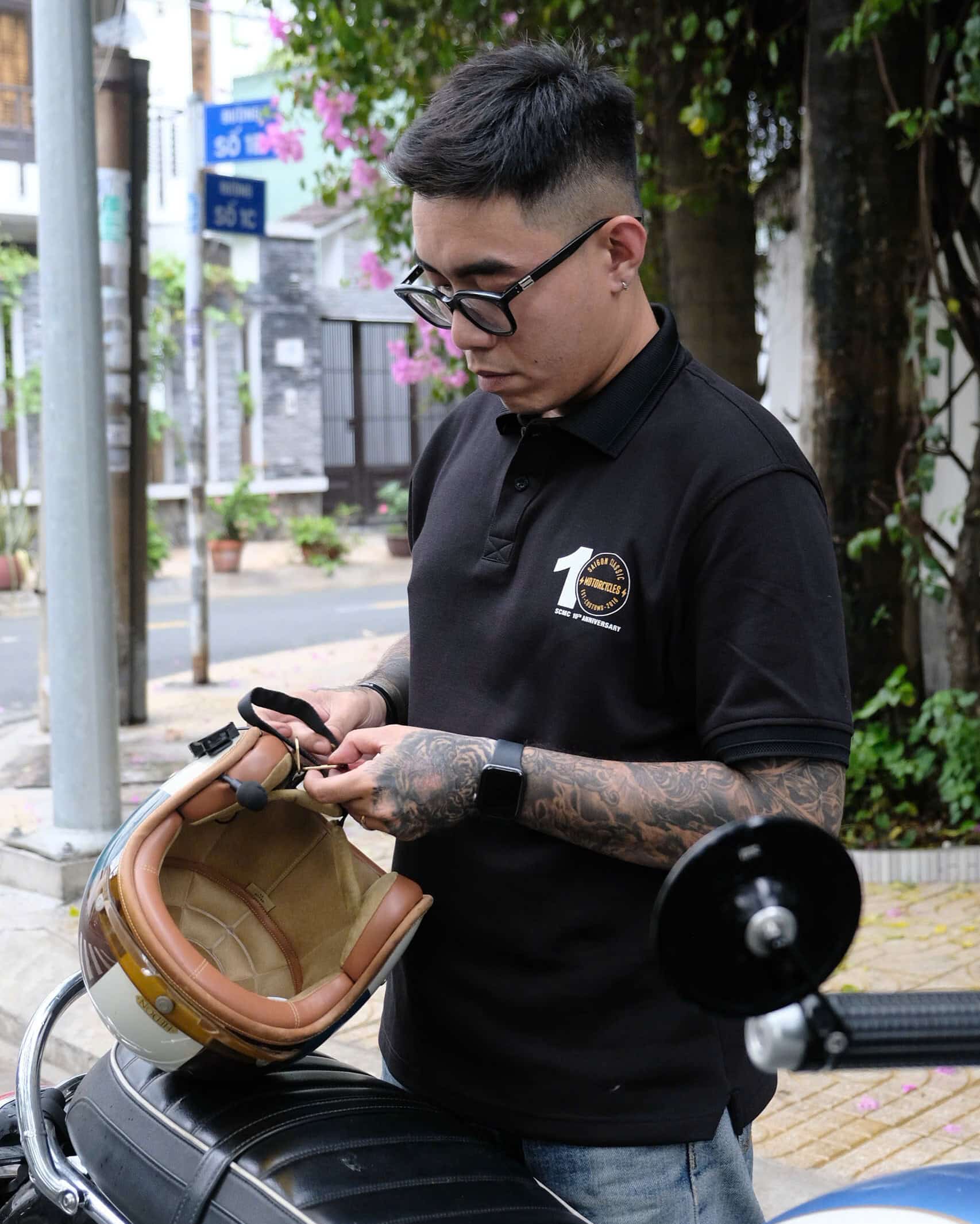 Polo Shirt SCMC 10TH Anniversary - 10YR-PL03 - 2026 Collection