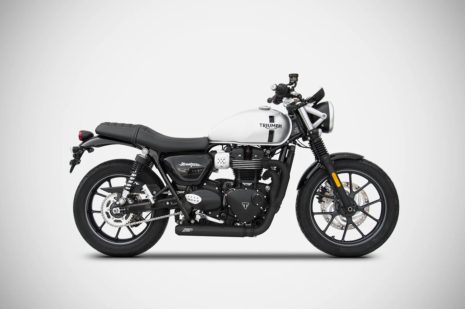 Pô Zard Full System 2>1 Black Coating - Street Twin 900 (16 - 23)