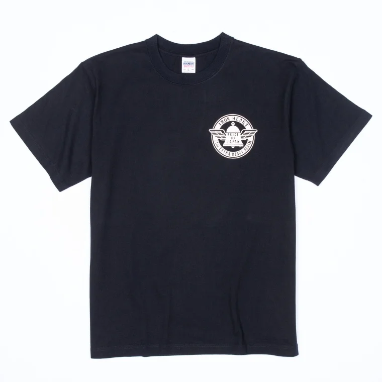 Iron Heart IHT-2402 7.5oz Printed Loopwheel Crew Neck T-Shirt - Image 4