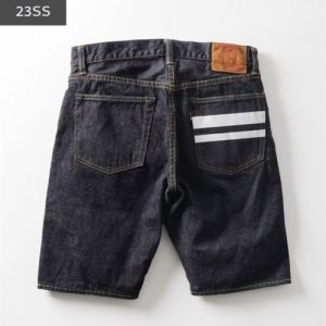 Momotaro MZSP02053A 13oz Denim Slim straight Shorts Pant Indigo