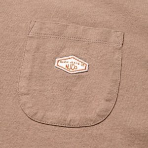 Nudie Jeans Leffe Pocket Tee Melange