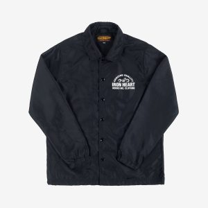 Iron Heart IHJ-117-BLK 20th Anniversary Nylon Windbreaker