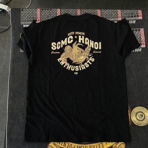 Áo thun SCMC HN đen Rồng