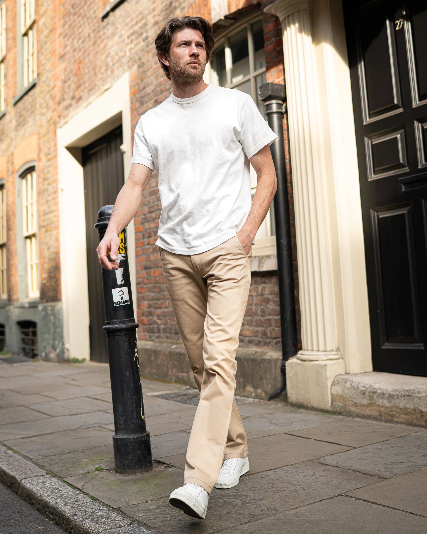 Iron Heart IH-721 9oz Mercerised Selvedge Cotton Slim Tapered Chinos