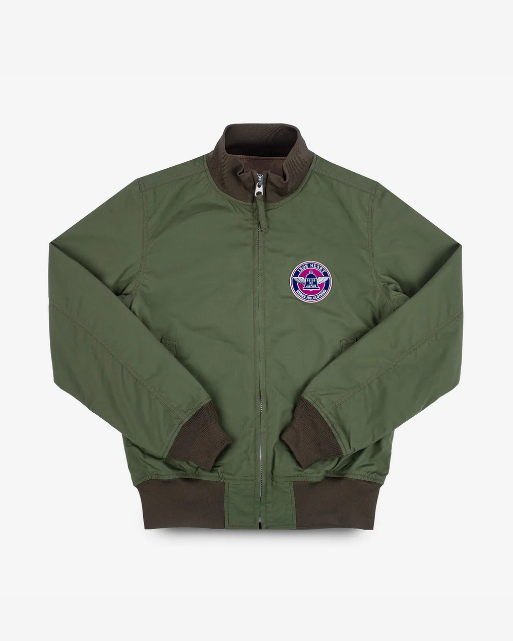 Iron Heart IHJ-130-OLV Reversible Tanker Jacket - Image 9