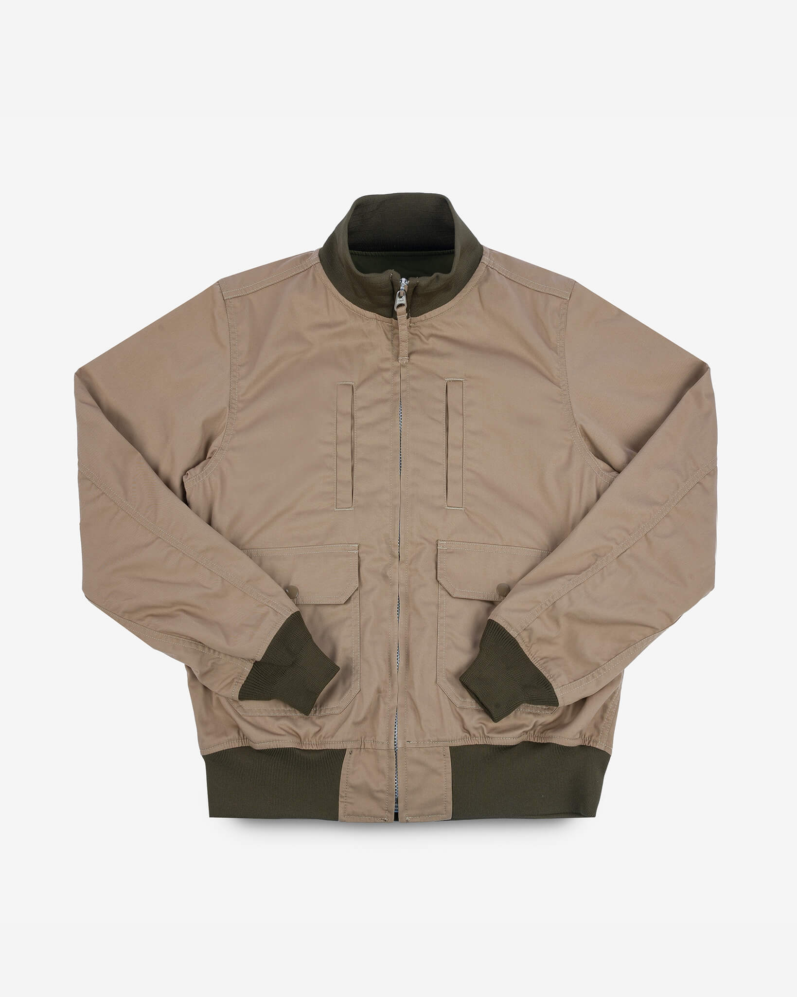 Iron Heart IHJ-130-OLV Reversible Tanker Jacket - Image 11