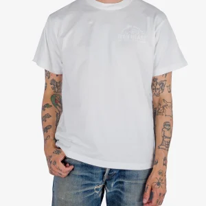 Iron Heart IHT-2401 7.5oz Printed Loopwheel Crew Neck T-Shirt