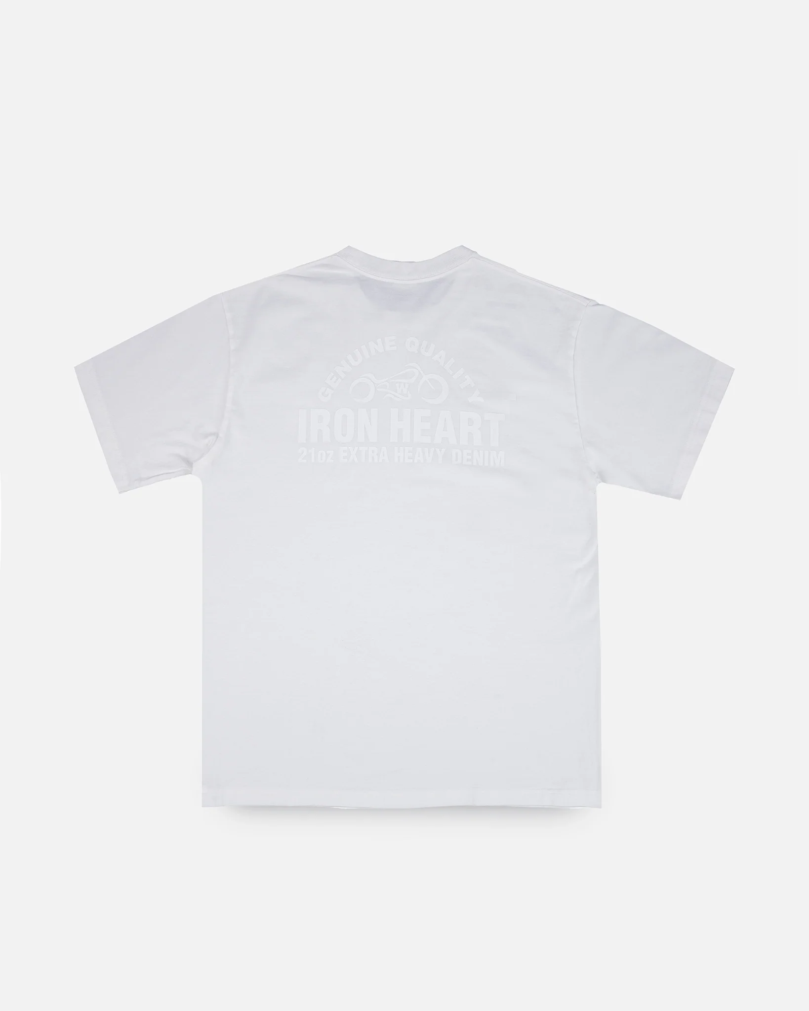 Iron Heart IHT-2401 7.5oz Printed Loopwheel Crew Neck T-Shirt - Image 2