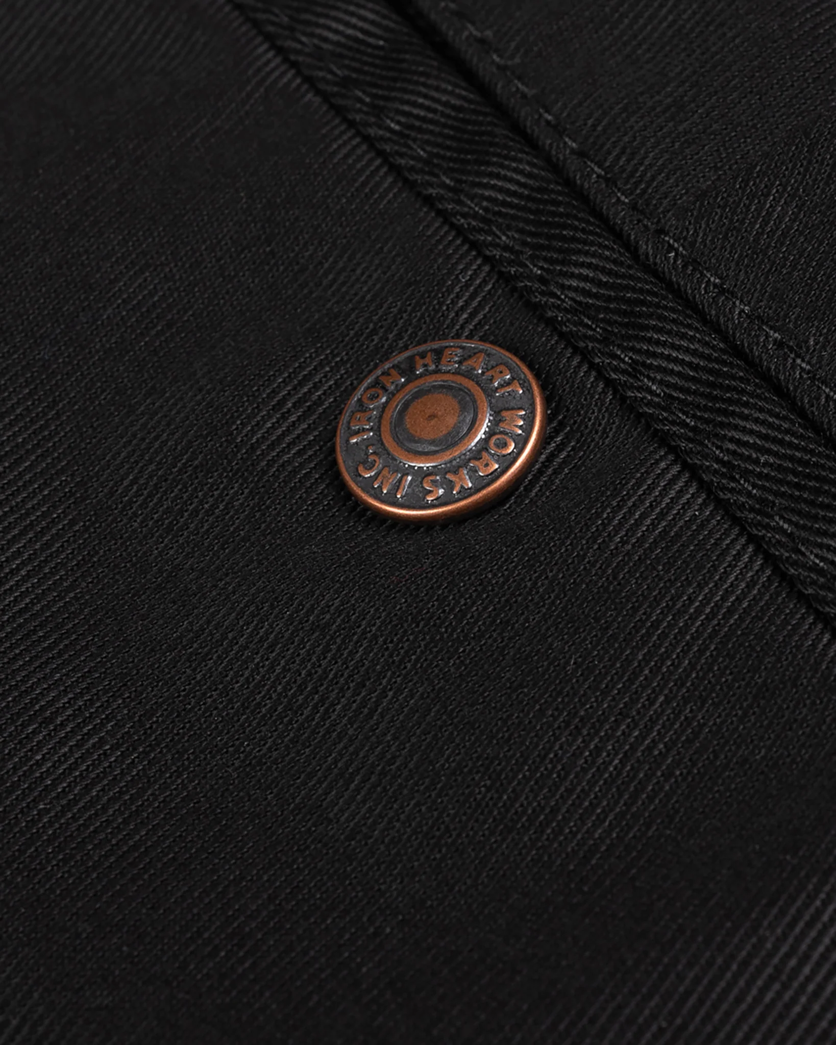 Iron Heart IH-721 9oz Mercerised Selvedge Cotton Slim Tapered Chinos - Image 9