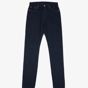 Iron Heart IH-888S-SLBod 16oz Slubby Selvedge Denim Relaxed Tapered Cut Jeans - Indigo Overdyed