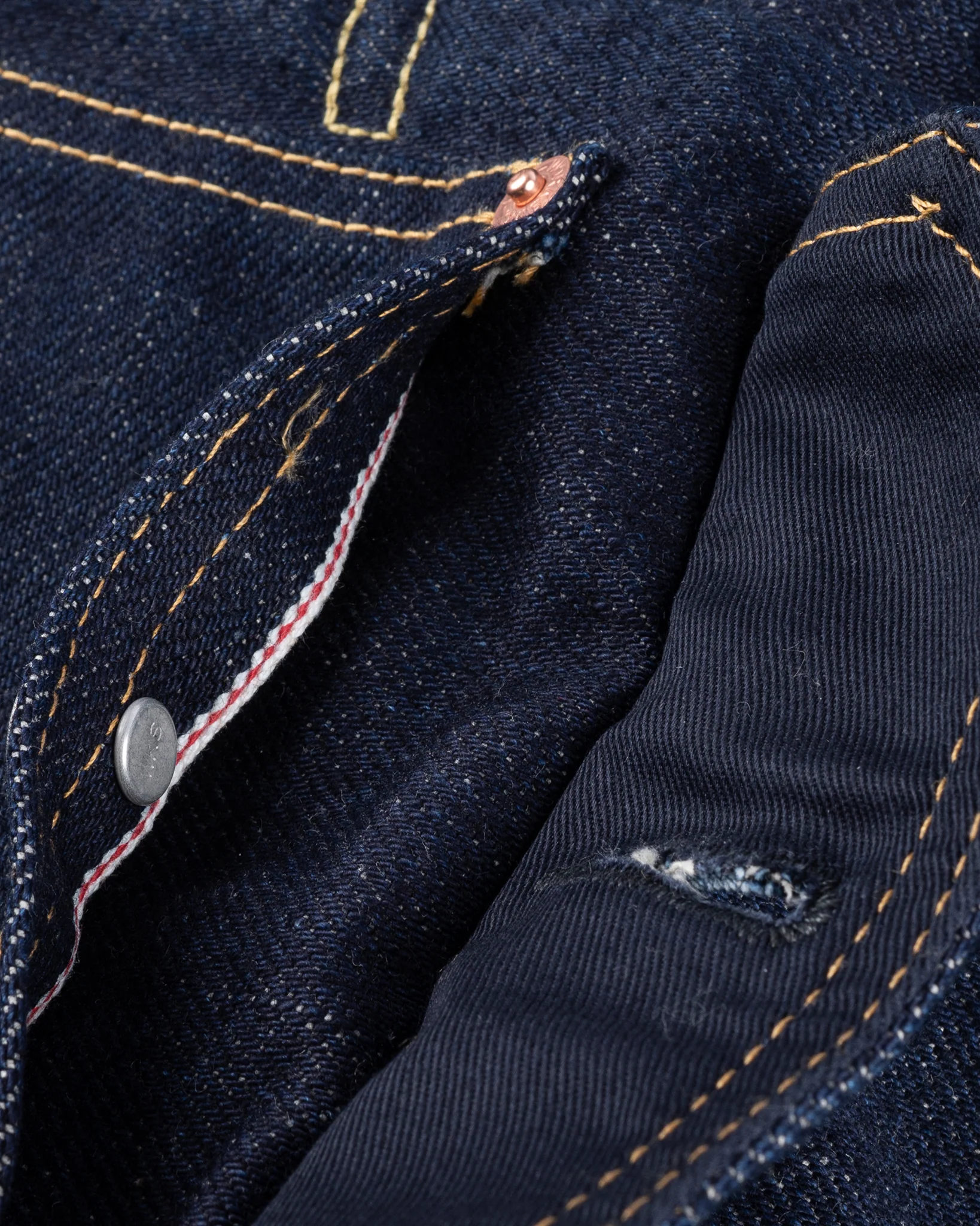 Iron Heart IHJ-139-IND 19oz Selvedge Denim Type II Jacket - Indigo - Image 4
