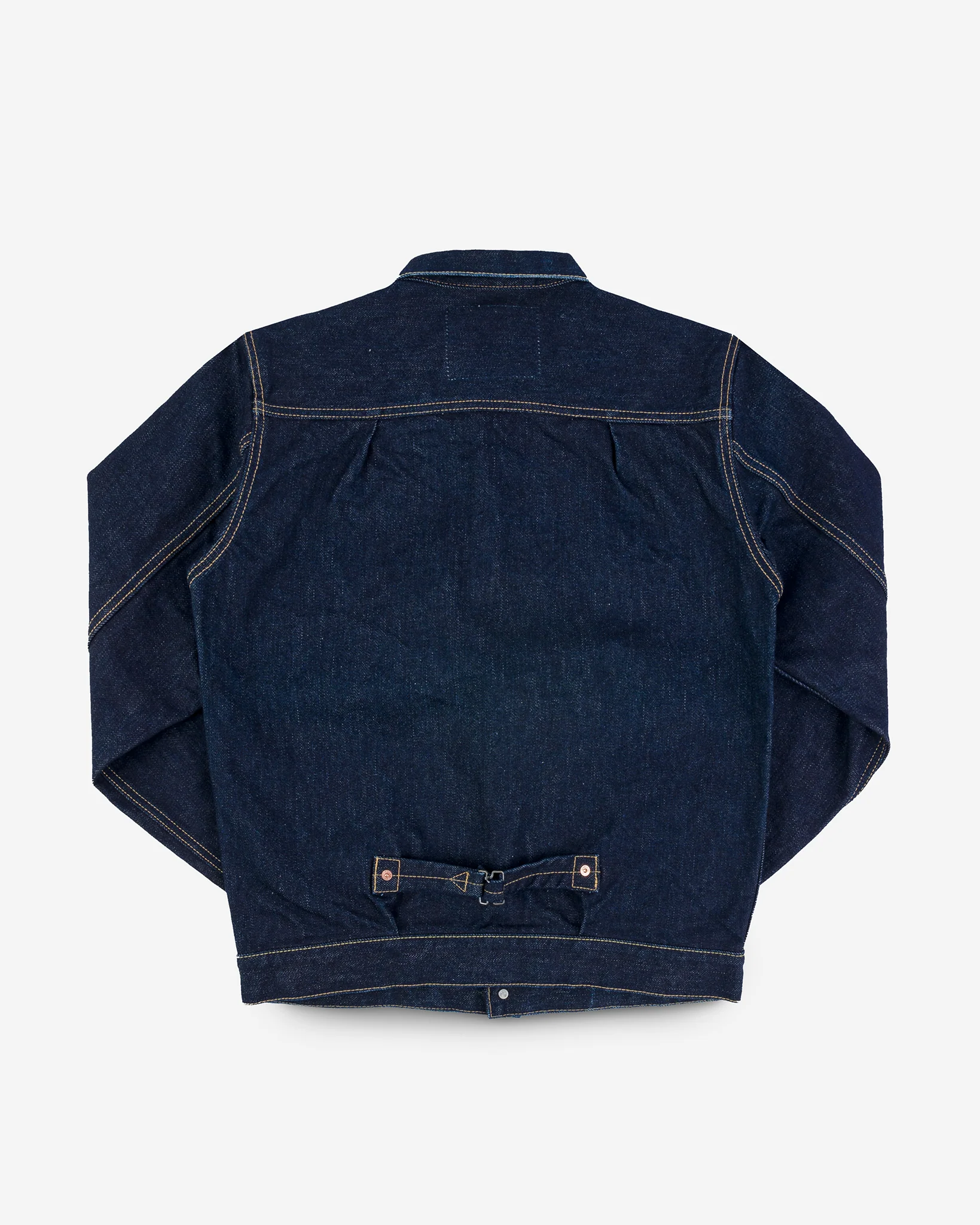 Iron Heart IHJ-139-IND 19oz Selvedge Denim Type II Jacket - Indigo - Image 3