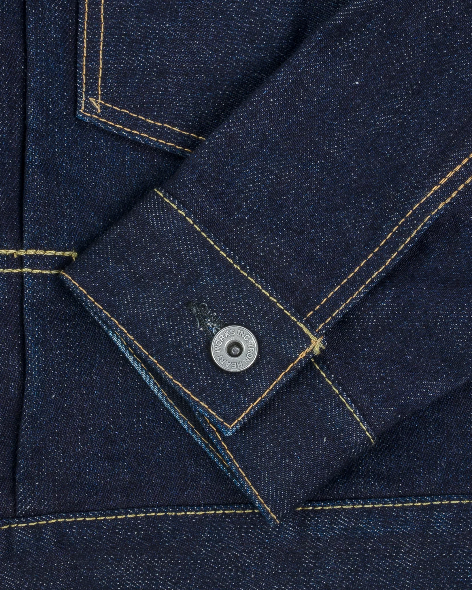 Iron Heart IHJ-139-IND 19oz Selvedge Denim Type II Jacket - Indigo - Image 8
