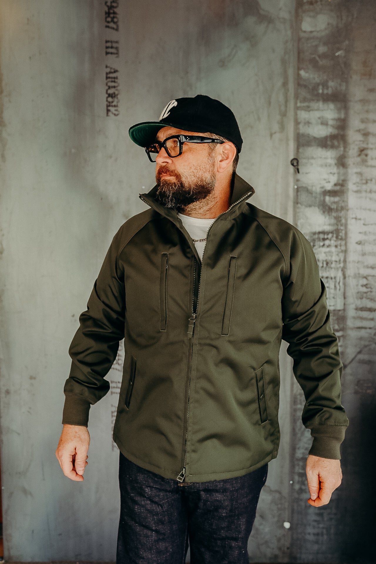 Iron Heart IHJ-131-OLV CORDURA® Windbreaker - Olive - Image 14