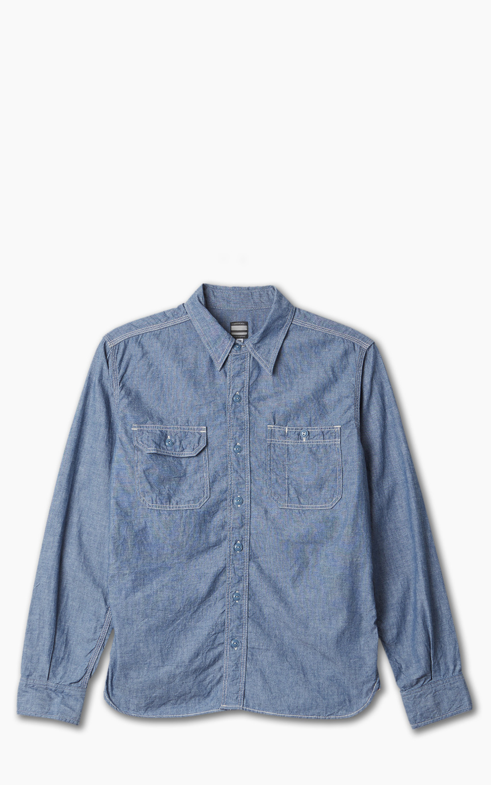 Momotaro MS044 5oz selvedge chambray shirts