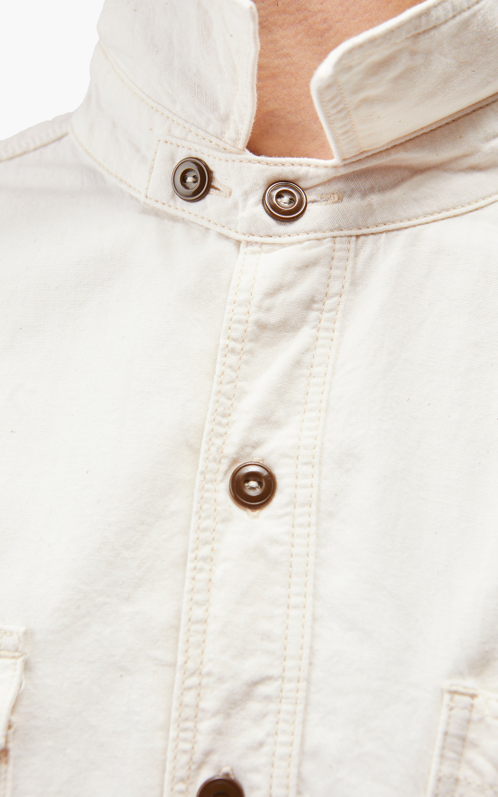 Momotaro MS044 5oz selvedge chambray shirts - Image 5