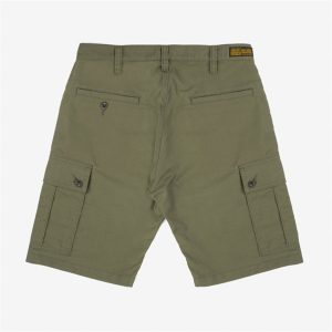 Iron Heart IH-726-BLK 7.4oz Cotton Whipcord Camp Shorts