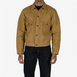 Iron Heart IHJ-134-ODG (SS24) 9oz Paraffin Coated OX Type II Jacket