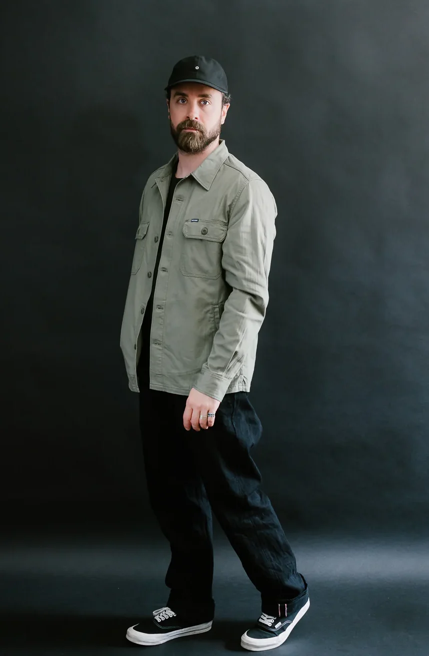 Iron Heart IHSH-385 (SS24) 9oz Herringbone Military Shirt - Image 6