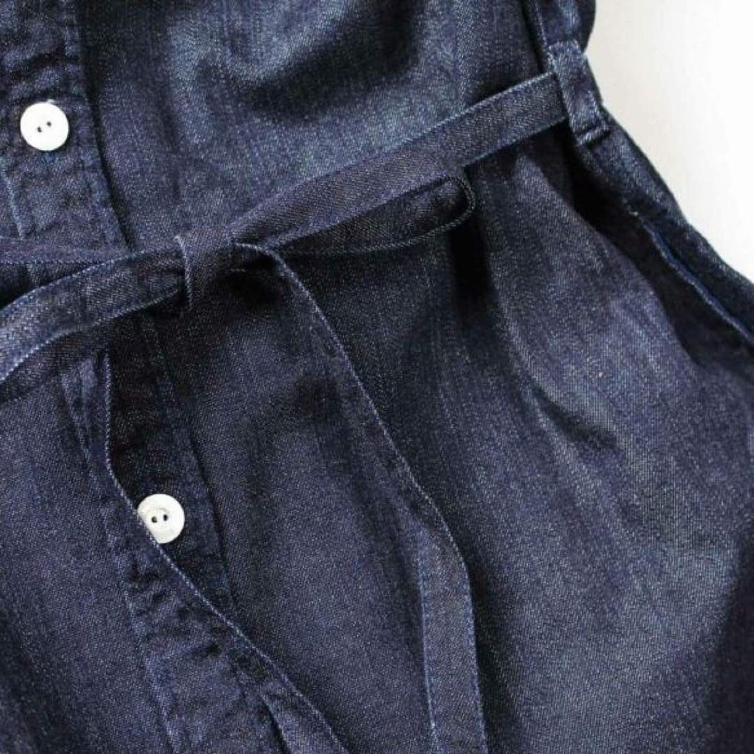 Momotaro SK0104 8oz Denim Dress - Image 8