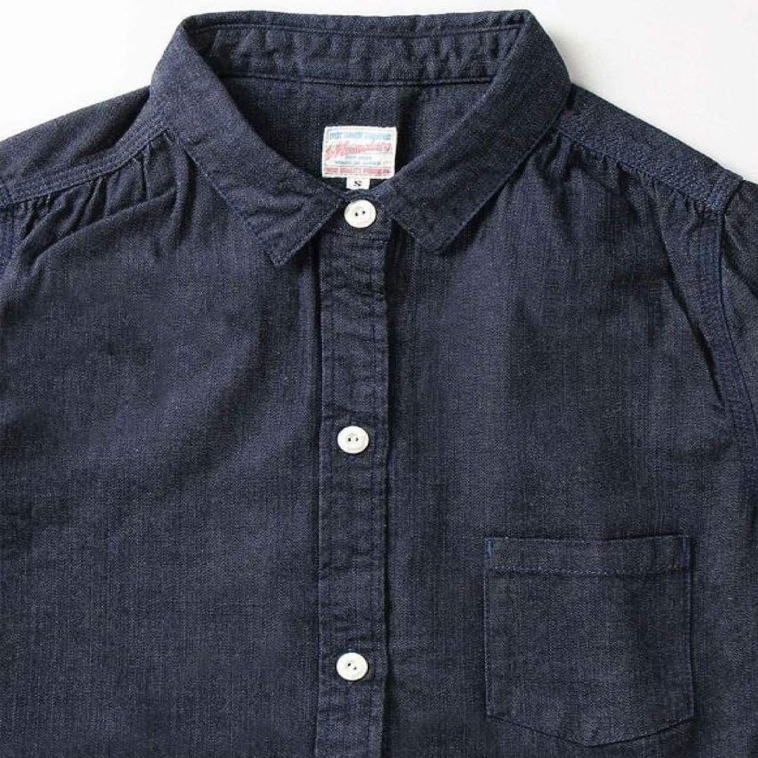 Momotaro SK0104 8oz Denim Dress - Image 4