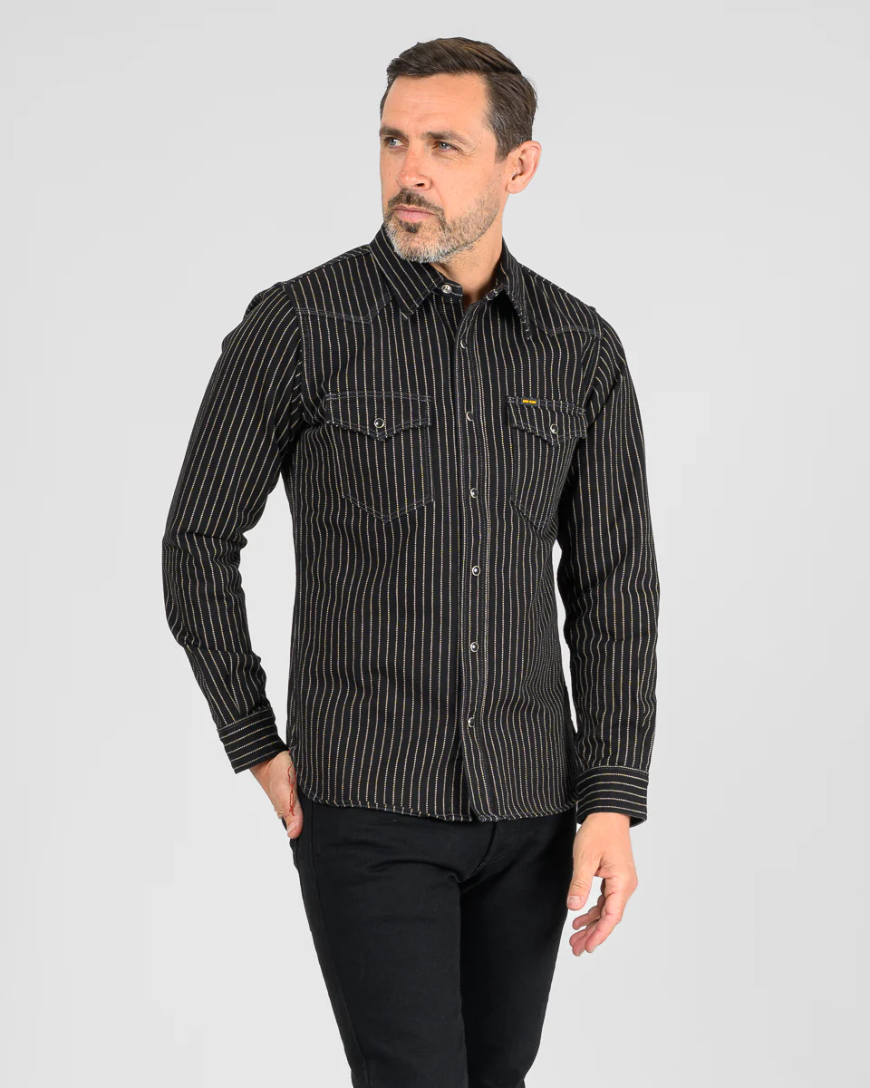 Iron Heart IHSH-62 12oz Wabash Western Shirt - Image 8