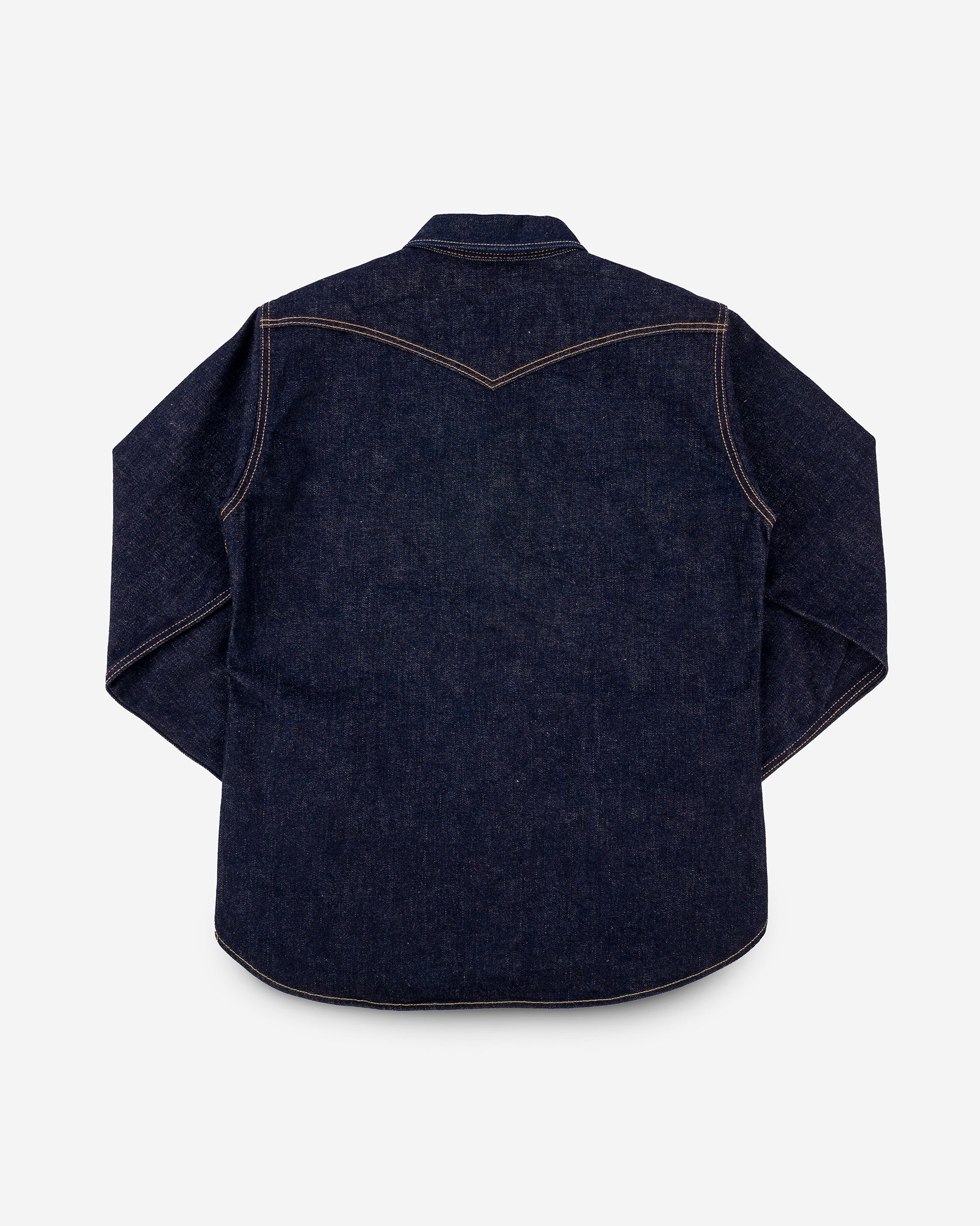 Iron Heart IHSH-292-IND 18oz Vintage Selvedge Denim CPO Shirt - Indigo - Image 3