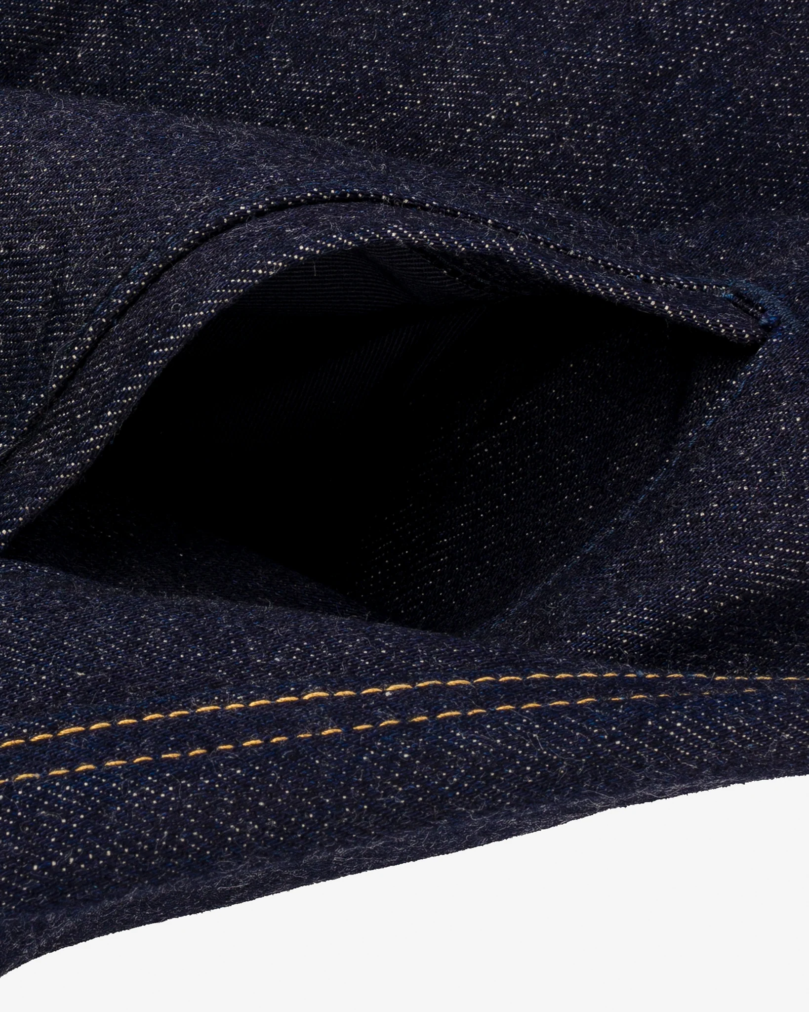 Iron Heart IHSH-292-IND 18oz Vintage Selvedge Denim CPO Shirt - Indigo - Image 5