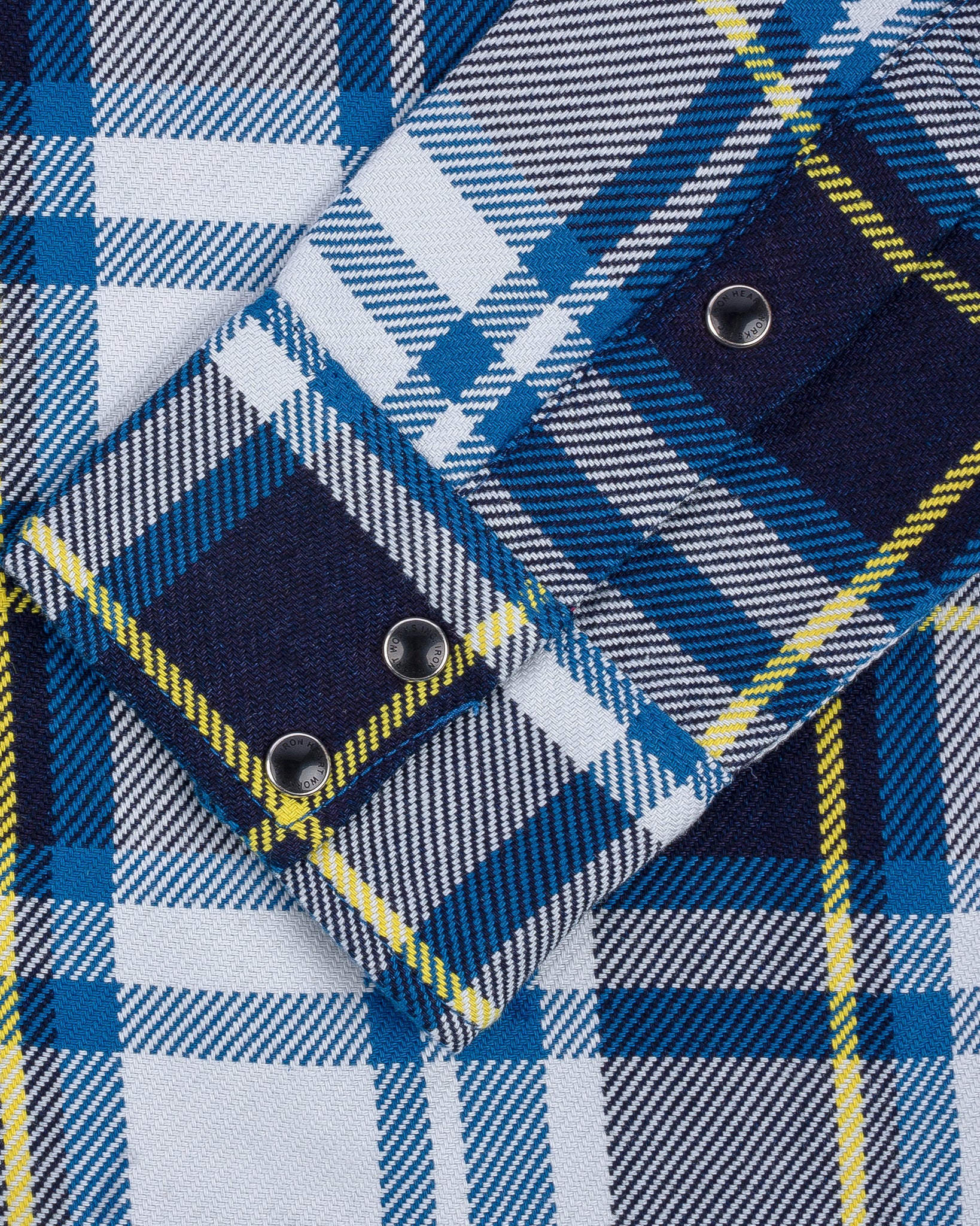 Iron Heart IHSH-390 9oz Selvedge American Check Western Shirt - Image 7